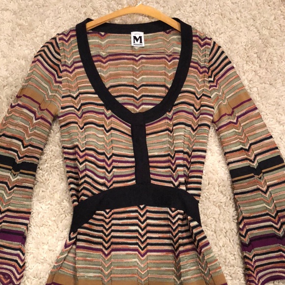 Missoni Zig Zag Tie Back Dress - Picture 2 of 7